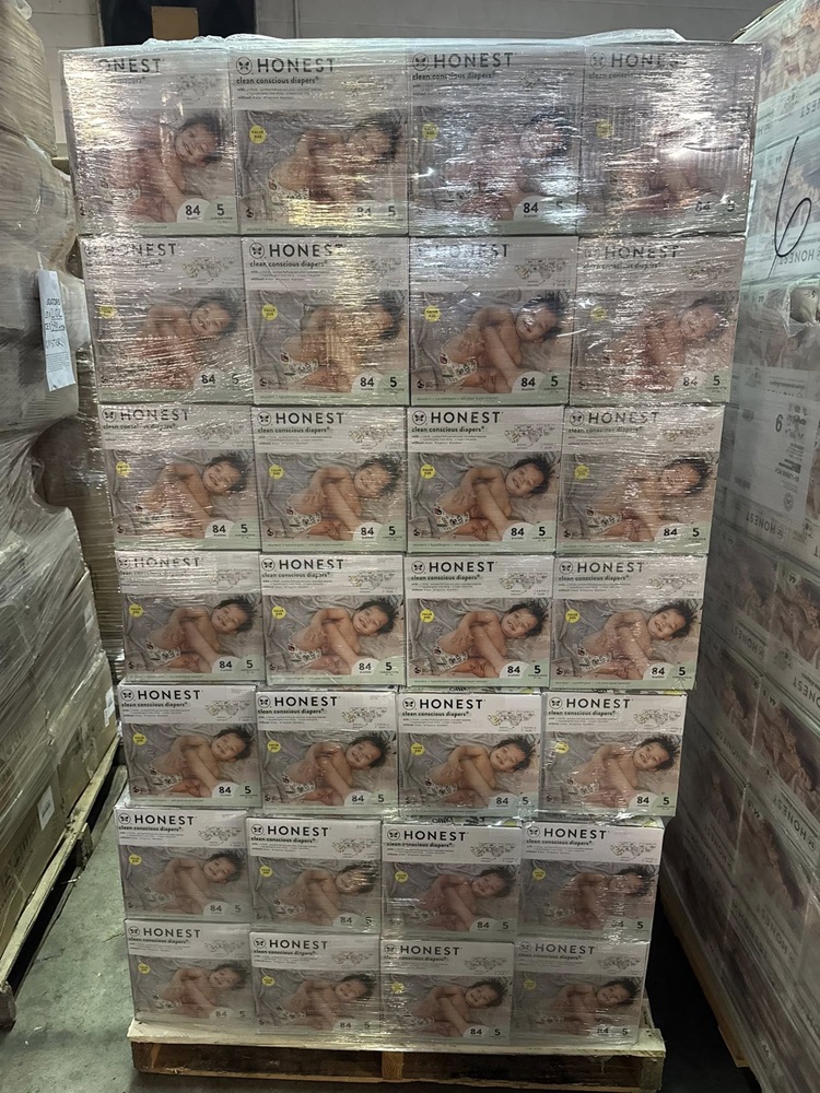Baby Diapers Pallet Truckload 5 Baby Diapers Pallet Truckload